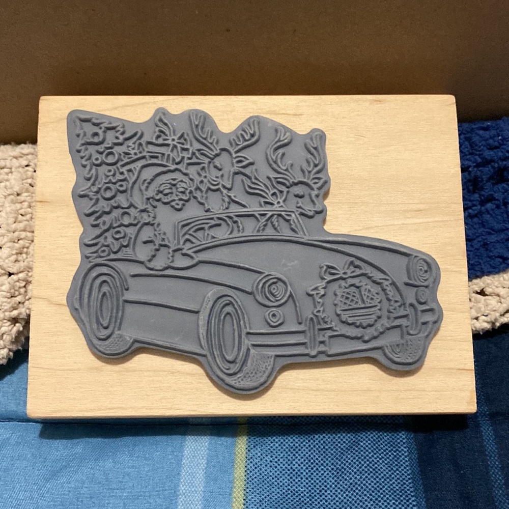 Santa stamp!! - Picture 2 of 4